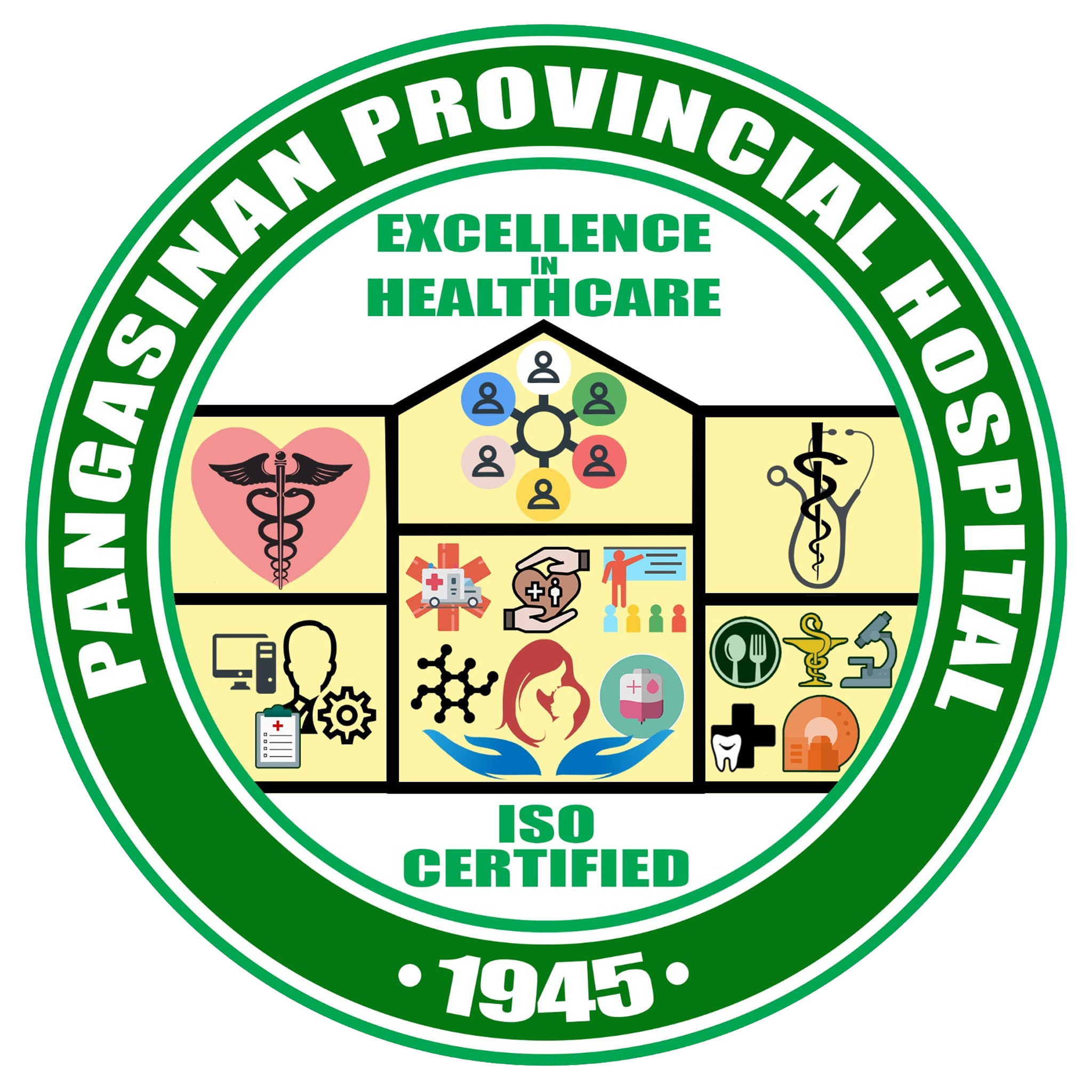 Pangasinan Provincial Hospital Secondary Logo
